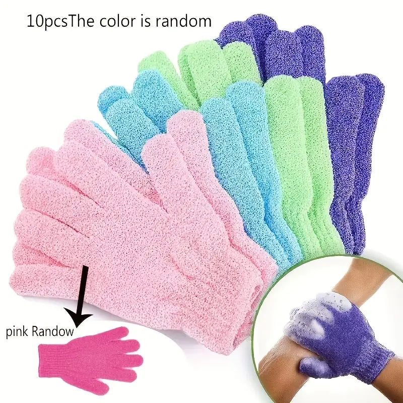 Exfoliating Scrub Gloves For Women & Men