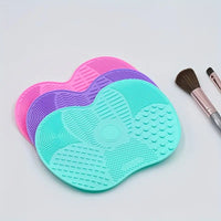 Portable Cosmetic Brush Cleaner Pad