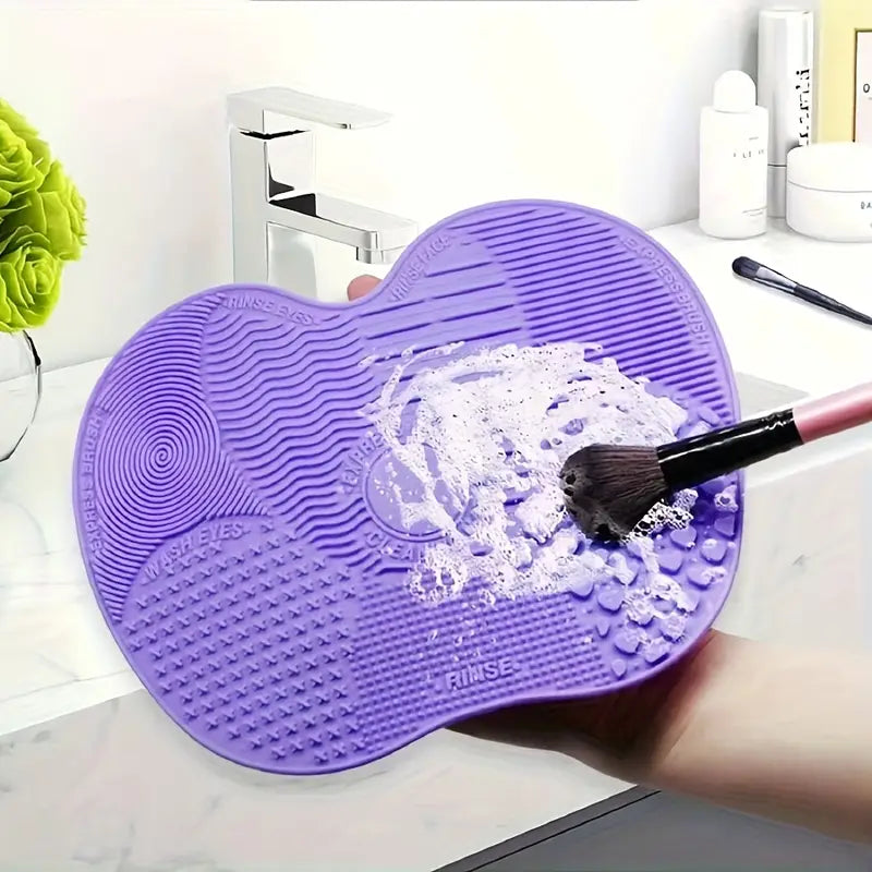 Portable Cosmetic Brush Cleaner Pad