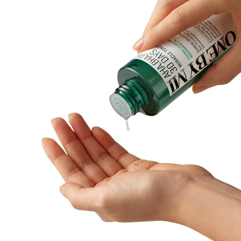 Some by Mi AHA-BHA-PHA 30 Days Miracle Toner Soothes the Skin