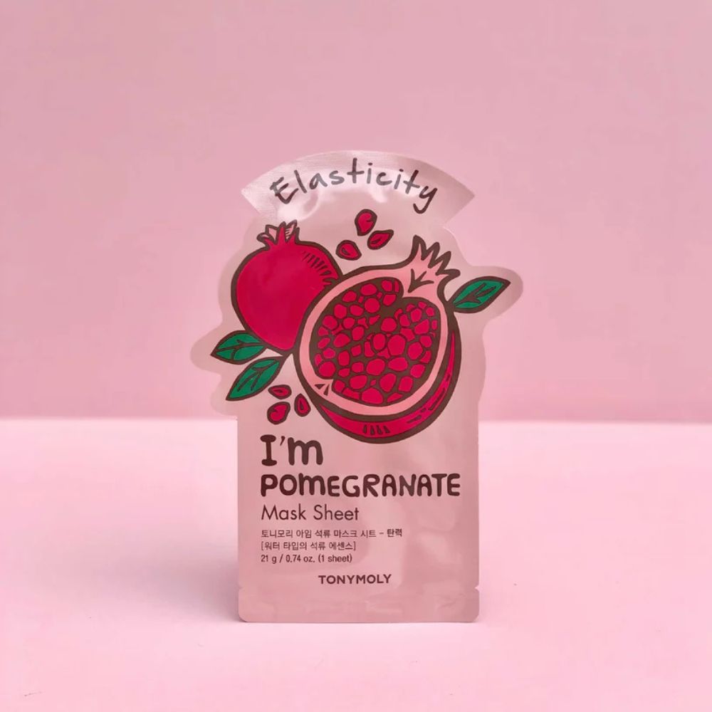 TonyMoly I'm Real Pomegranate Face Mask Sheet Elasticity