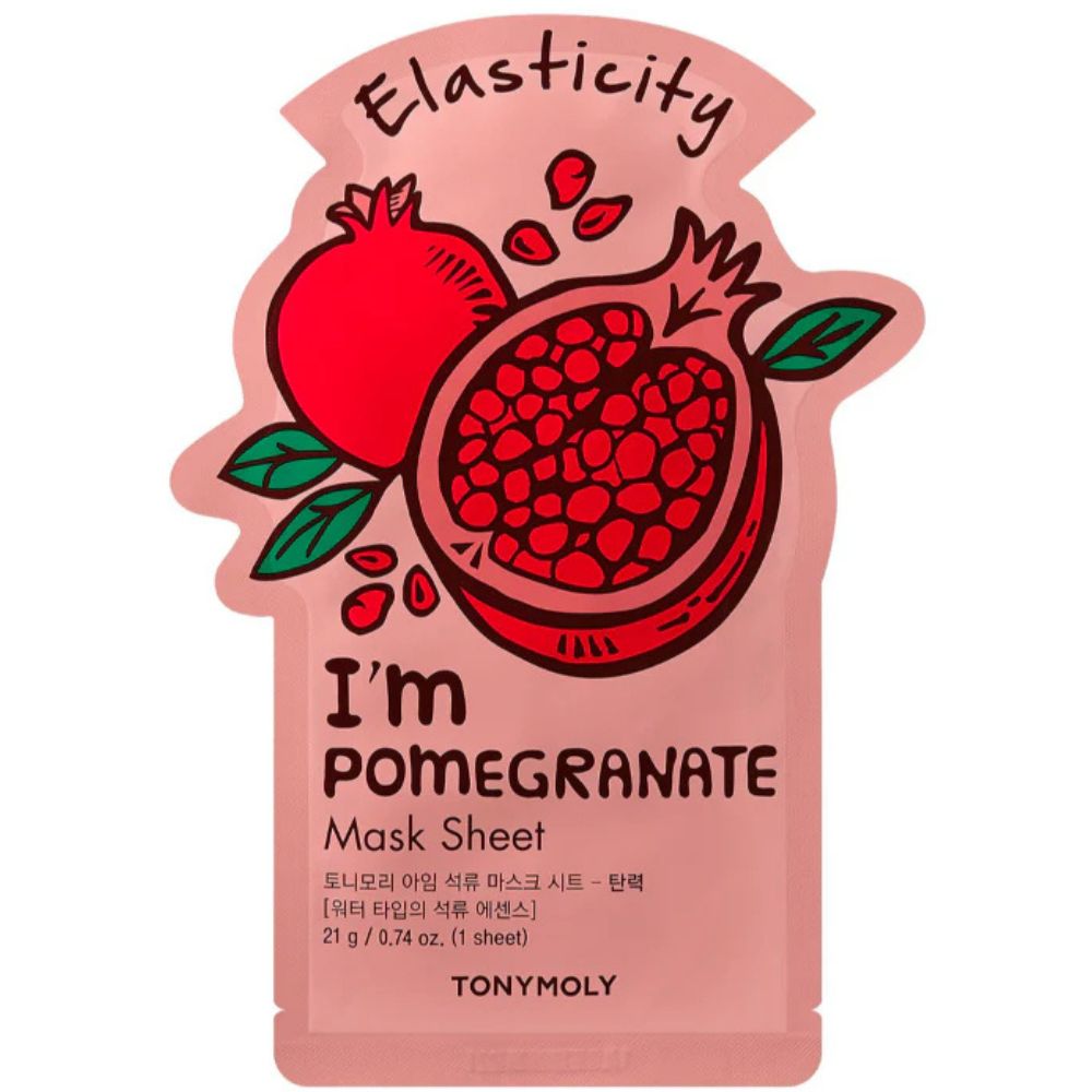 TonyMoly I'm Real Pomegranate Face Mask Sheet Elasticity
